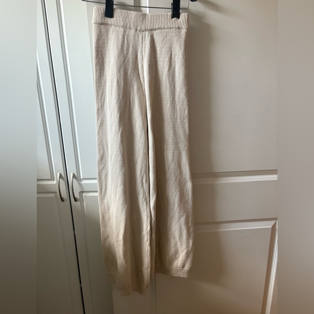 Sincerely Jules Cream Straight Leg Pants